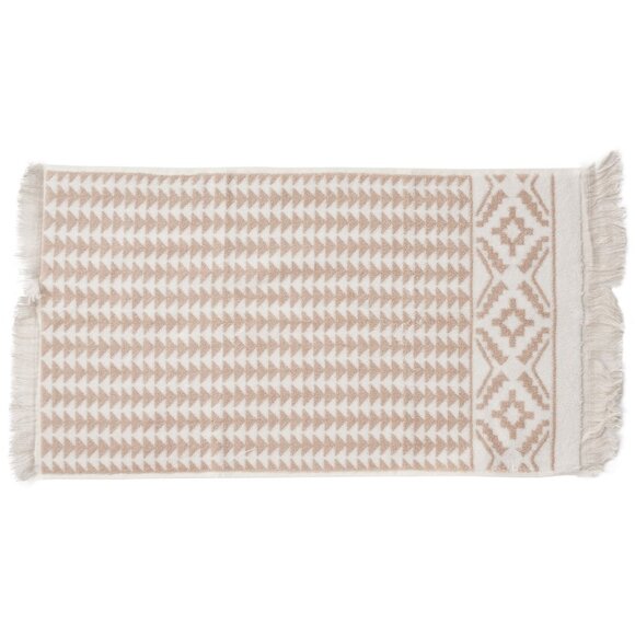 6 Pc. PENDLETON Sundown TOWEL SET Tan/Cream ~ Luxurious! - Picture 6 of 7